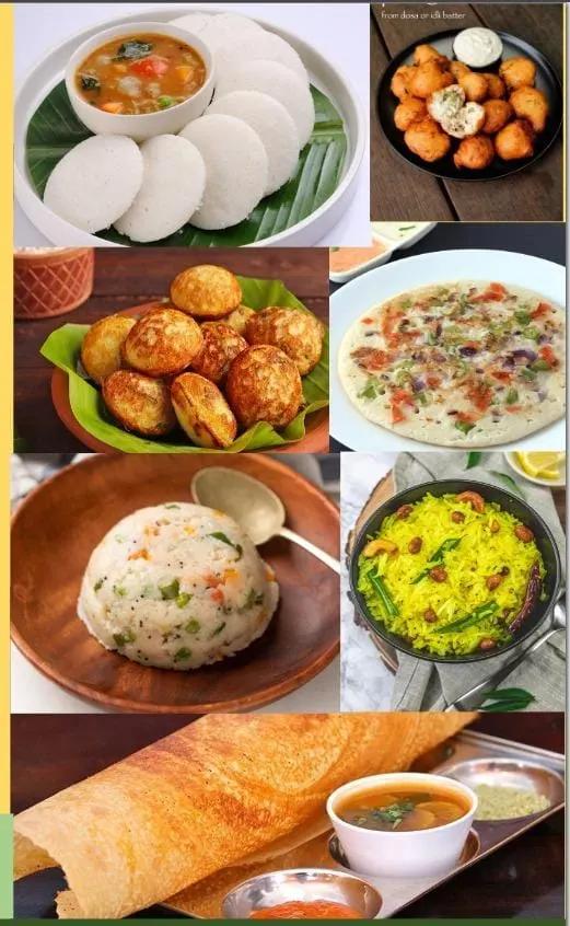 Home Made South Indian Food